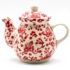 Janelle Imports Night Time Teapot 12 Oz In Antique Red
