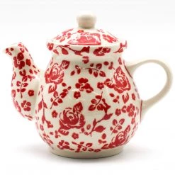 Janelle Imports Night Time Teapot 12 Oz In Antique Red