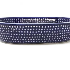 Janelle Imports Md Oval Baker In Blue Elegance