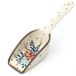 Janelle Imports Flour Scoop In Brown Edge