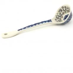 Janelle Imports Soup Ladle 12" In Blue Meadow