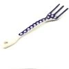 Janelle Imports Serving Fork 12" In Blue Tradition