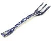 Janelle Imports Serving Fork 12" In All Blue Flowers