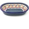 Janelle Imports Lg Oval Baker In Wild Flowers