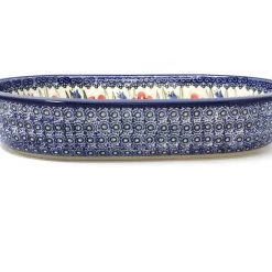 Janelle Imports Lg Oval Baker In Spring Meadow