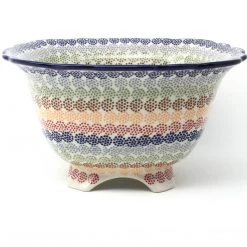 Janelle Imports Lg Strainer 64 Oz In Modern Dots