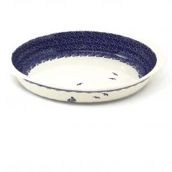 Janelle Imports Md Oval Baker W/Handles In Sailboat