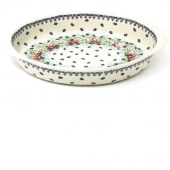 Janelle Imports Lg Oval Baker W/Handles In Dahlia