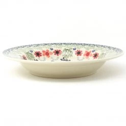 Janelle Imports Soup Plate In Dill Flowers