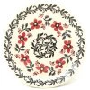 Janelle Imports Bread & Butter Plate In Red & Black