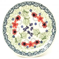 Janelle Imports Bread & Butter Plate In Dill Flowers