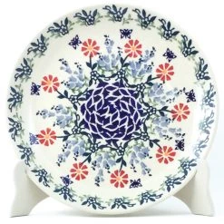 Janelle Imports Luncheon Plate In Wavy Flowers