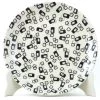 Janelle Imports Luncheon Plate In Modern Gray & Black