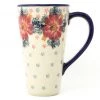 Janelle Imports Tall Cup 12 Oz In Floral Cluster