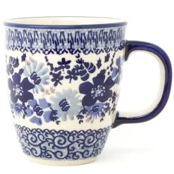 Janelle Imports Bistro Cup 10.5 Oz In Stunning Blue