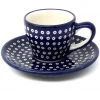 Janelle Imports Espresso Cup W/Saucer 2 Oz In Blue Elegance