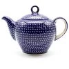 Janelle Imports Victorian Teapot 1.75 Qt In Blue Elegance