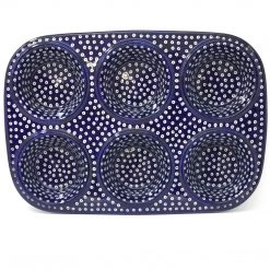 Janelle Imports Muffin Baker In Blue Elegance