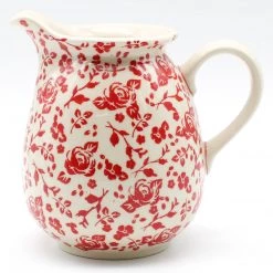 Janelle Imports Pitcher 1 Qt In Antique Red