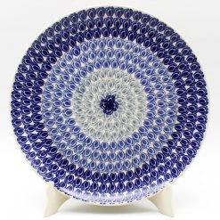 Janelle Imports Round Platter 12.5" In Perennial Bulbs