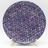 Janelle Imports Round Platter 12.5" In Flowers On White