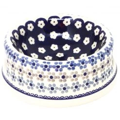 Janelle Imports Sm Dog Or Cat Bowl In Simple Daisy