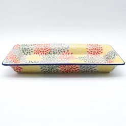 Janelle Imports Md Rect. Server W/Lip In Pastel Burst