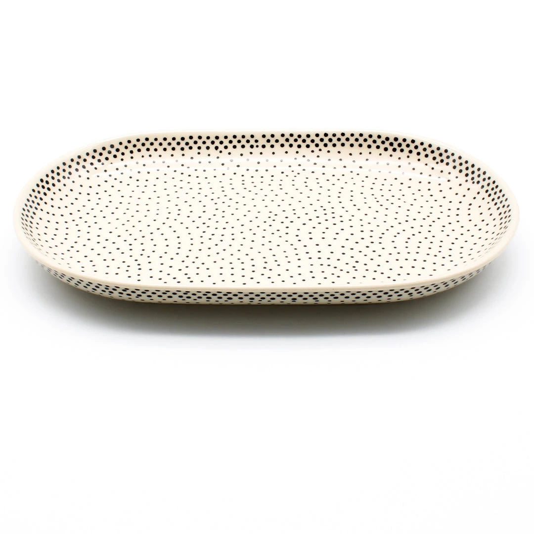 Janelle Imports Tiny Oval Platter In Black Elegance 3 Janelle Imports Tiny Oval Platter In Black Elegance