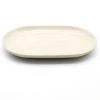 Janelle Imports Tiny Oval Platter In White On White 1 Janelle Imports Tiny Oval Platter In White On White