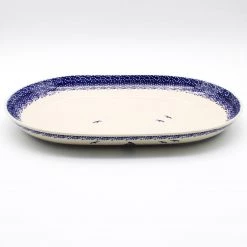 Janelle Imports Lg Oval Platter In Sailboat