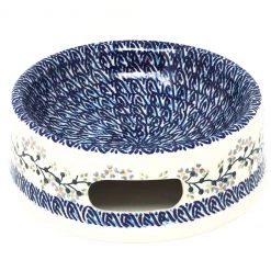 Janelle Imports Md Dog Bowl In Blue Meadow