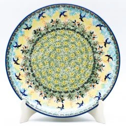 Janelle Imports Dinner Plate 11" In Birds