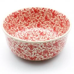 Janelle Imports Family Deep Bowl In Antique Red