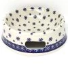 Janelle Imports Lg Dog Bowl In Snowflake 1 Janelle Imports Lg Dog Bowl In Snowflake
