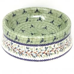 Janelle Imports Lg Dog Bowl In Spring Garden