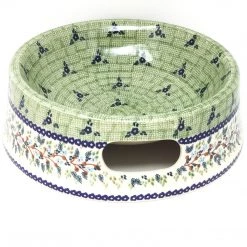 Janelle Imports Lg Dog Bowl In Spring Garden