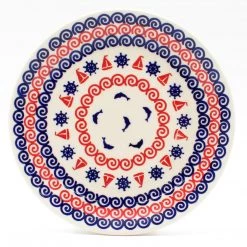 Janelle Imports Bread & Butter Plate In Blue Helm