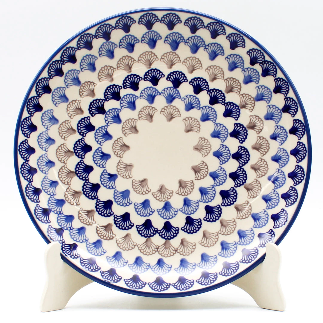 Janelle Imports Dinner Plate 10" In Seashells 3 Janelle Imports Dinner Plate 10" In Seashells