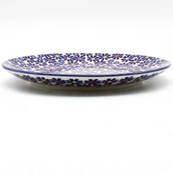 Janelle Imports Luncheon Plate In Flowers On White