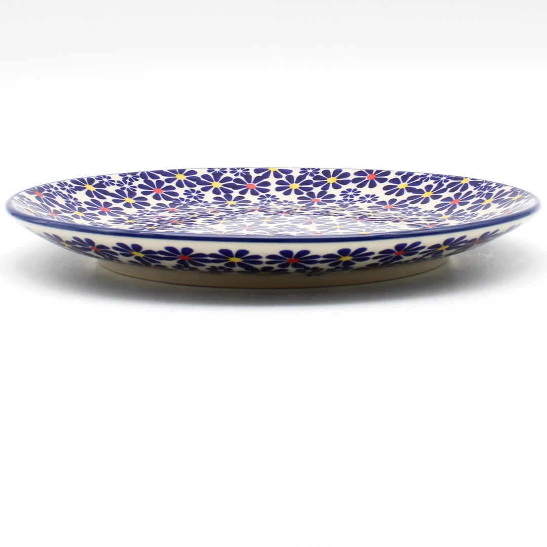 Janelle Imports Luncheon Plate In Flowers On White 4 Janelle Imports Luncheon Plate In Flowers On White