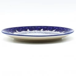 Janelle Imports Luncheon Plate In Overnight Sail