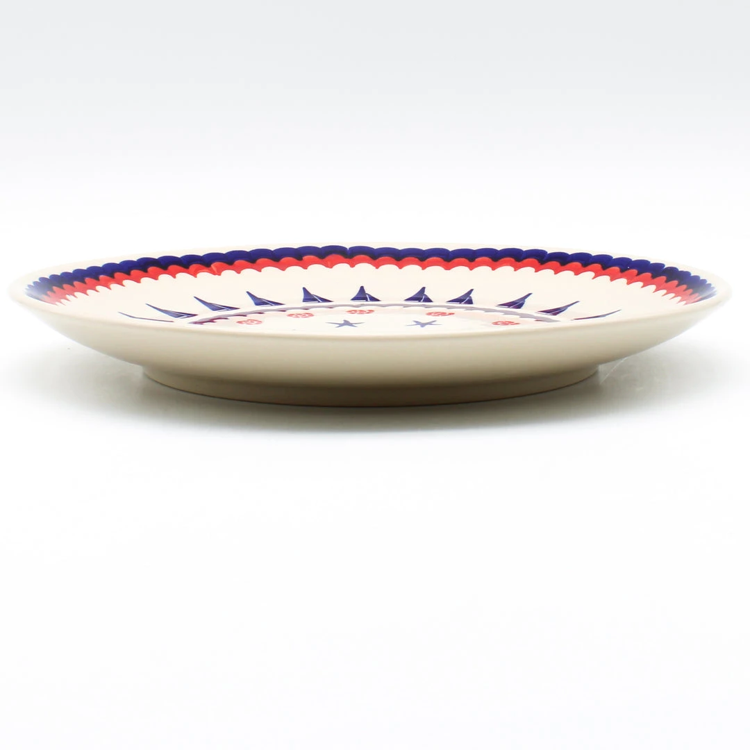 Janelle Imports Dinner Plate 10" In Blue Sail 4 Janelle Imports Dinner Plate 10" In Blue Sail