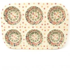 Janelle Imports Muffin Baker In Tiny Flowers