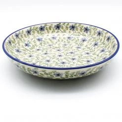 Janelle Imports Lg Pasta Bowl In Blue Clematis