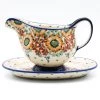 Janelle Imports Gravy Boat W/Tray 1 Qt In Fall