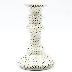 Janelle Imports Tall Candle Holder In Black Elegance