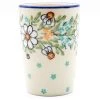 Janelle Imports Toothbrush Holder/Cup In Spectacular Daisy 2 Janelle Imports Toothbrush Holder/Cup In Spectacular Daisy