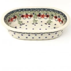 Janelle Imports Md Oval Baker In Dill Flowers