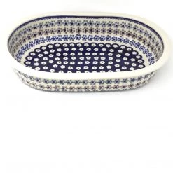 Janelle Imports Lg Oval Baker In Simple Daisy