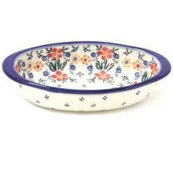 Janelle Imports Au Gratin Baker In Delicate Flowers